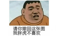 请你撤回这张图，我胖虎不喜欢，胖虎一脸嚣张的表情叫别人撤回这张图表情包