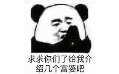 求求你们了给我介绍几个富婆吧