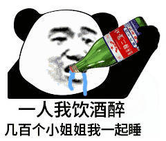 一人我饮酒醉，几百个小姐姐我一起睡