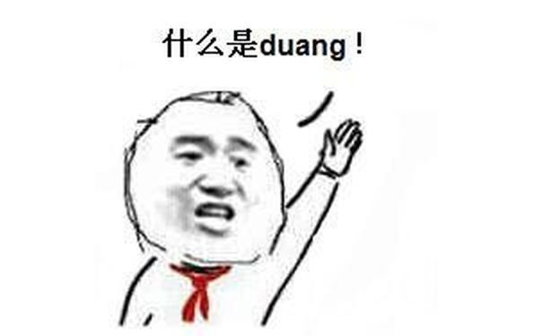 举手：什么是duang!