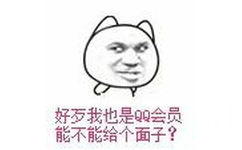 好歹我也是QQ会员，就不能给个面子？