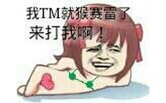 我TM就猴赛雷 了 来打我啊