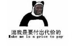 逗我是需要付出代价的make me is a price to pay