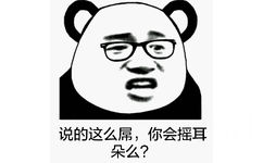 说的这么屌，你会摇耳朵么？（熊猫人）