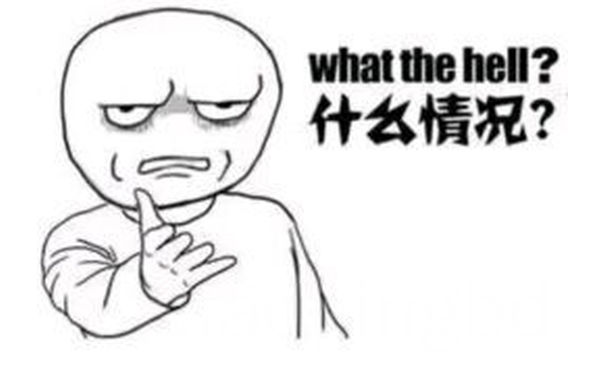 什么情况？（what the hell）