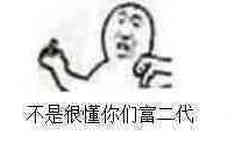 不是很懂你们富二代