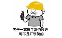 老子一高爆手雷扔过去可不是开玩笑的