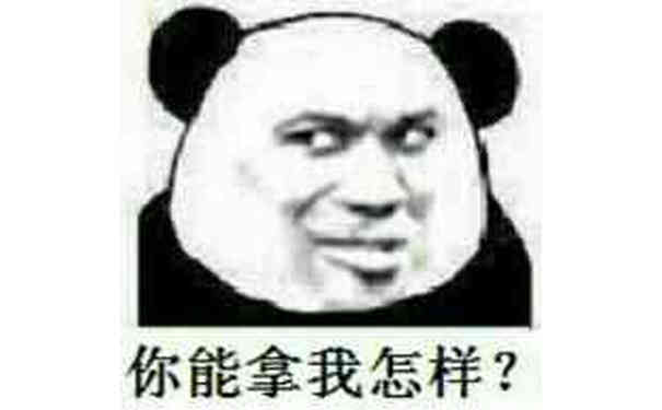 你能拿我怎样？