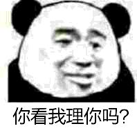 你看我理你吗？