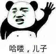 哈喽，儿子