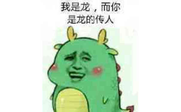 我是龙，而你是龙的传人