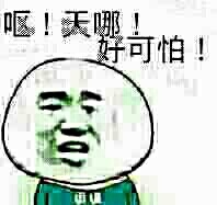 哎！天哪！好可怕！