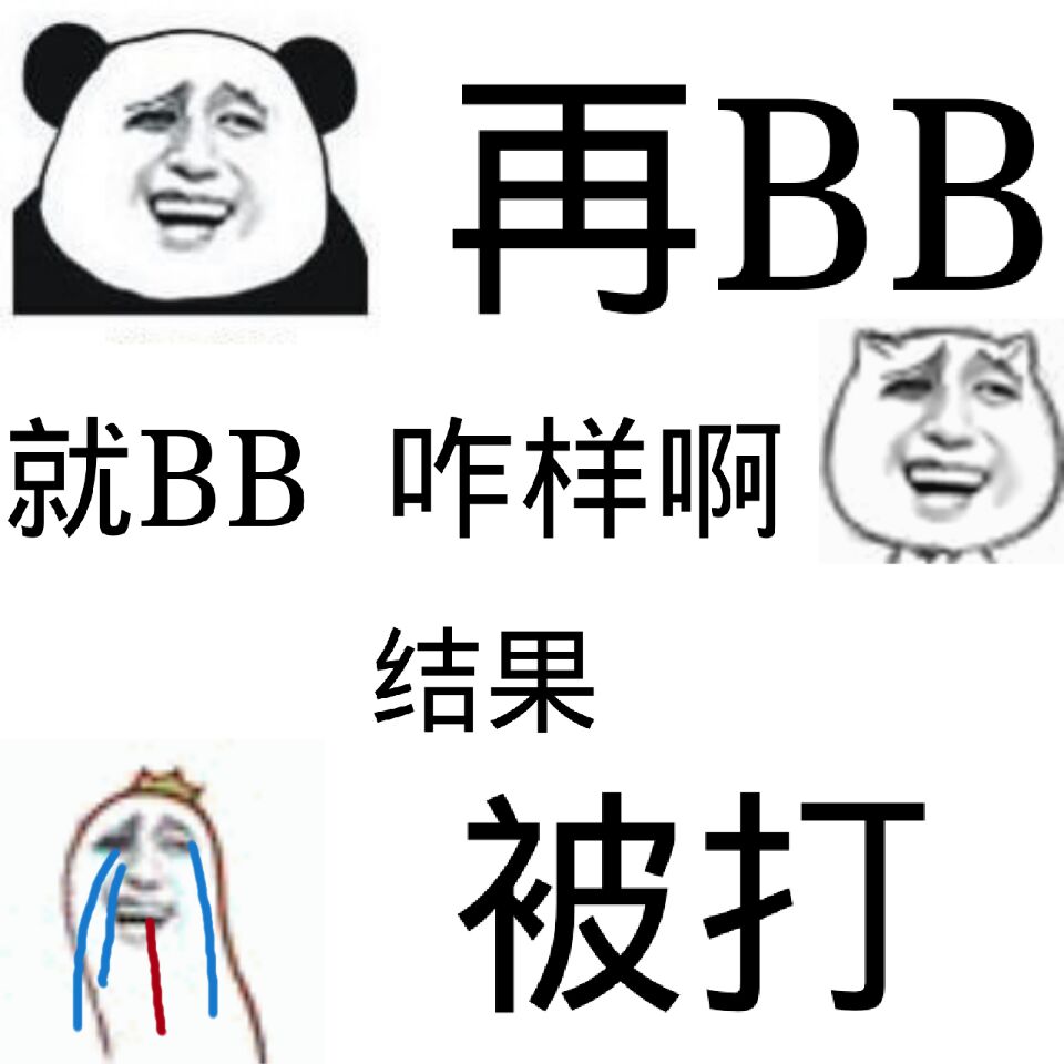 再BB，就BB咋样啊，结果！被打！