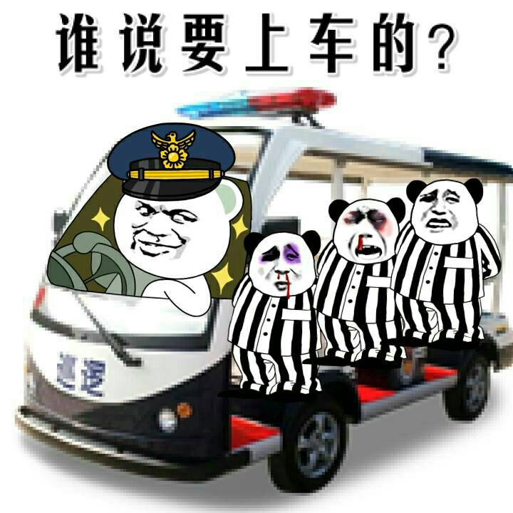 谁说要上车的？（被抓了）