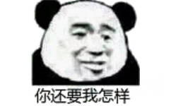 你还要我怎样