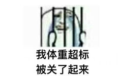 我体重超标被关了起来