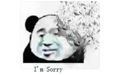 I&#039;m Sorry（脸掉了一半）