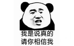 我是说真的请你相信我