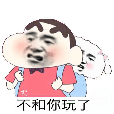 不和你玩了