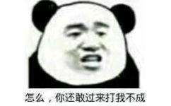 怎么，你还敢过来打我不成