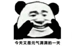 今天又是元气满满的一天