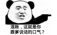 混账，这就是你跟爹说话的口气？