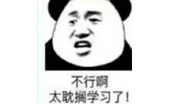 不行啊，太耽搁学习了