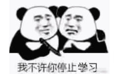 我不许你停止学习