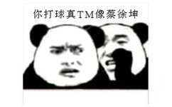 你打球真TM像蔡徐坤