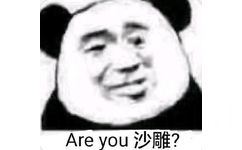 Are you沙雕？