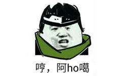 哼，阿ho噶