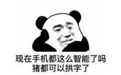 现在手机都这么智能了吗？猪都可以拱字了