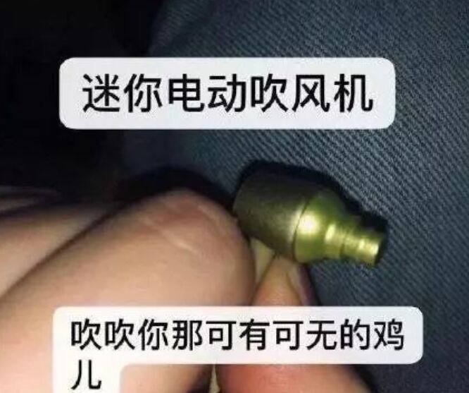 迷你电动吹风机，吹吹你那可有可无的鸡