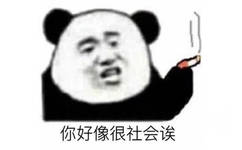 你好像很社会诶