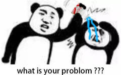 what is your problem？ ？