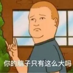 你的脑子只有这么大吗