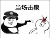 当场击毙