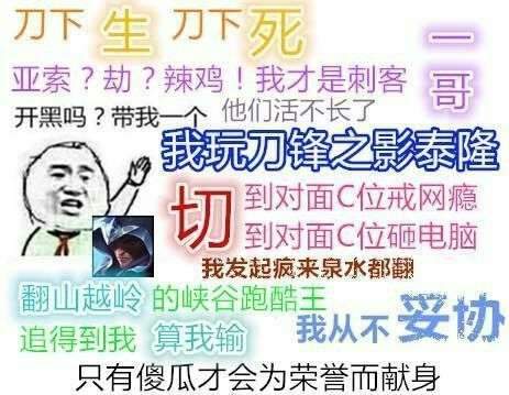 我玩刀锋之影泰隆