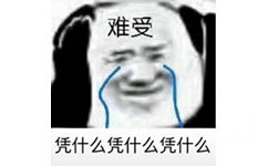 难受，凭什么凭什么凭什么