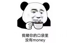 我赌你的口袋里没有 money