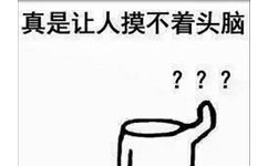 真是让人摸不着头脑？？？