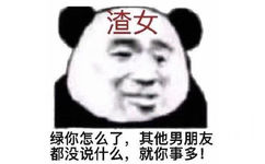 绿你怎么了，其他男朋友都没说什么，就你事多！