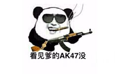 看见爹的AK47没