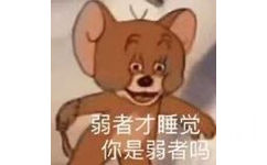 弱者才睡觉你是弱者鸣