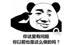 你这里有问题，你以前也是这么傻的吗？