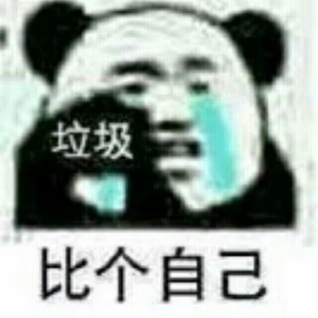 垃圾比个自己