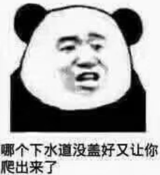 哪个下水道没盖好，又让你爬出来了