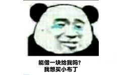 能借一块给我吗？我想买小布丁