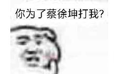 你为了蔡徐坤打我？