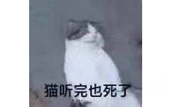 猫听完也死了